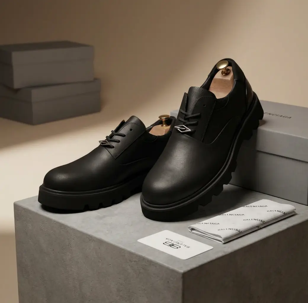 Balenciaga™ Triple S Platform Oxford Balenciaga Triple S platform oxfords