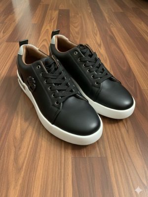 Lagos Luxe Low-Top Brown Leather Sneakers with White Sole – Premium Comfort & Style for Nigerian Men | Luxury Casual Footwear