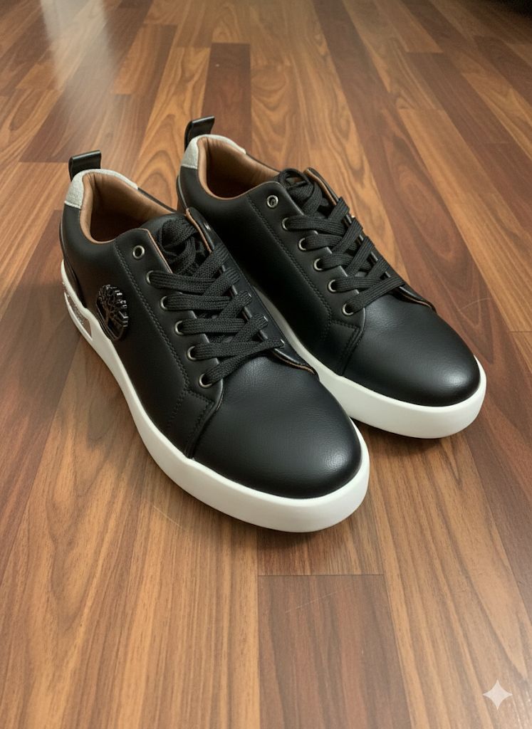 Luxe Low-Top Premium Leather Sneaker Lagos Luxe Low-Top Brown Leather Sneakers with White Sole – Premium Comfort & Style for Nigerian Men | Luxury Casual Footwear