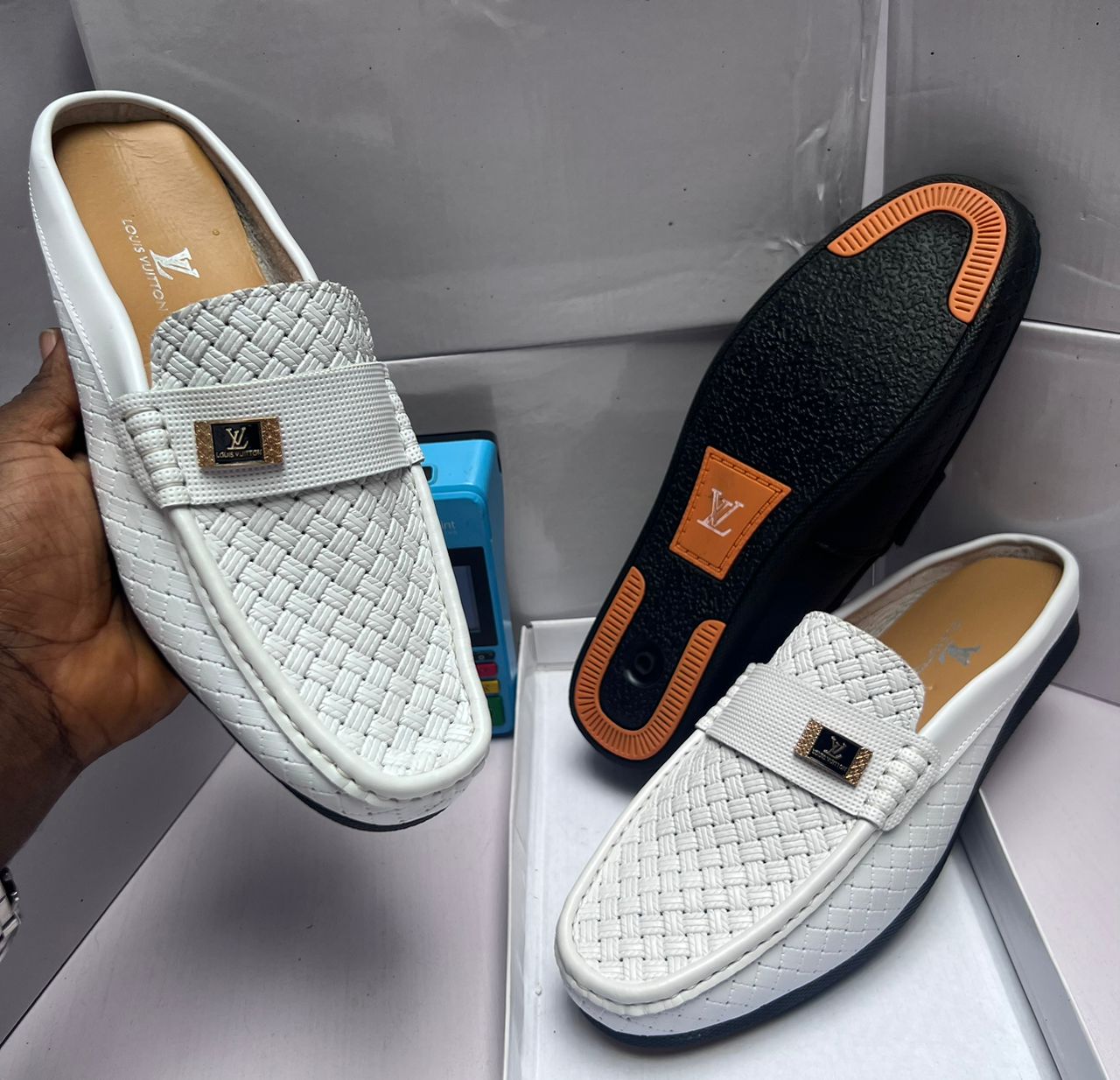 The Monaco Premium Woven Leather Slip-On Loafe The Monaco Premium Woven Leather Slip-On Loafe - Image 2