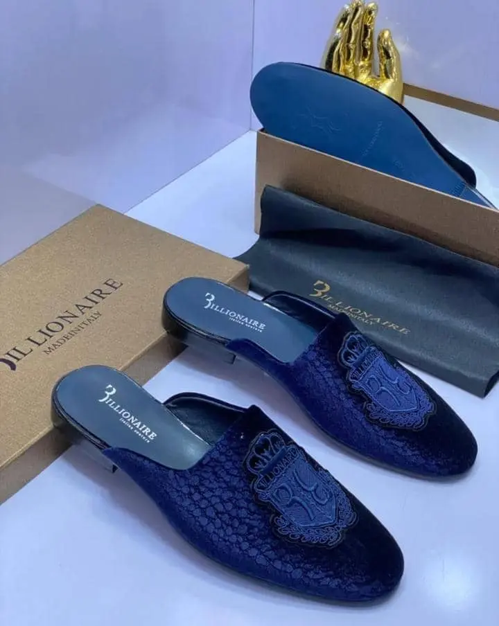 Billionaire™ Embossed Velvet Slide Sandal IMG-20251130-WA0043