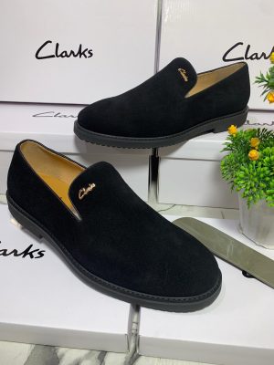 Premium Suede Clarks loafers