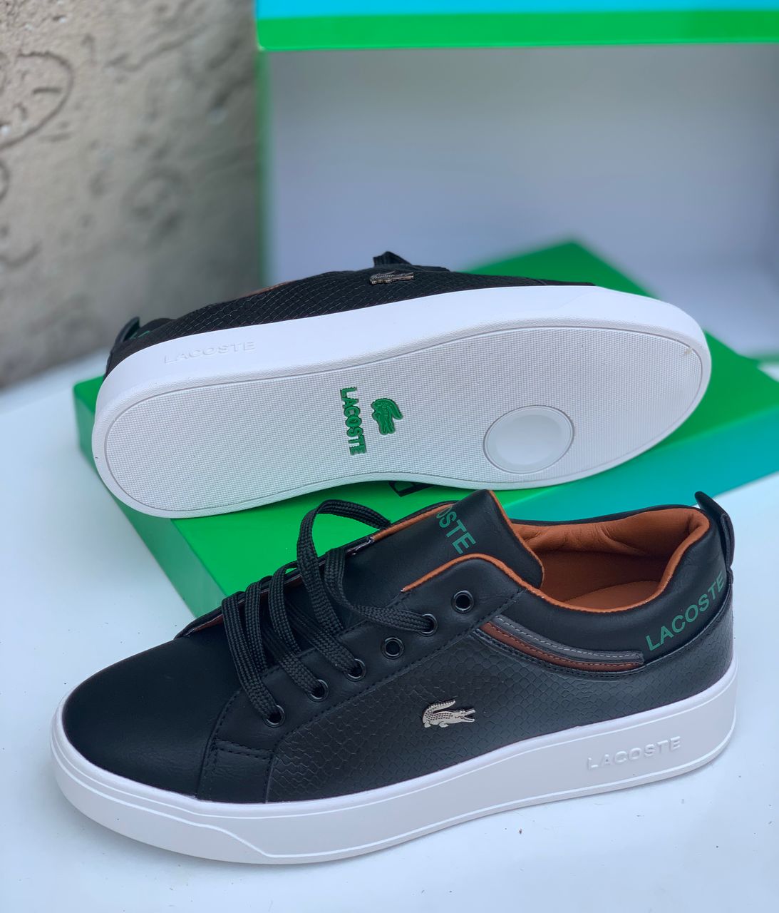 Premium Lacoste leather sneakers Premium Lacoste leather sneakers