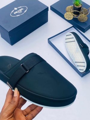 Prada Cloud Mule Slip-On Slide