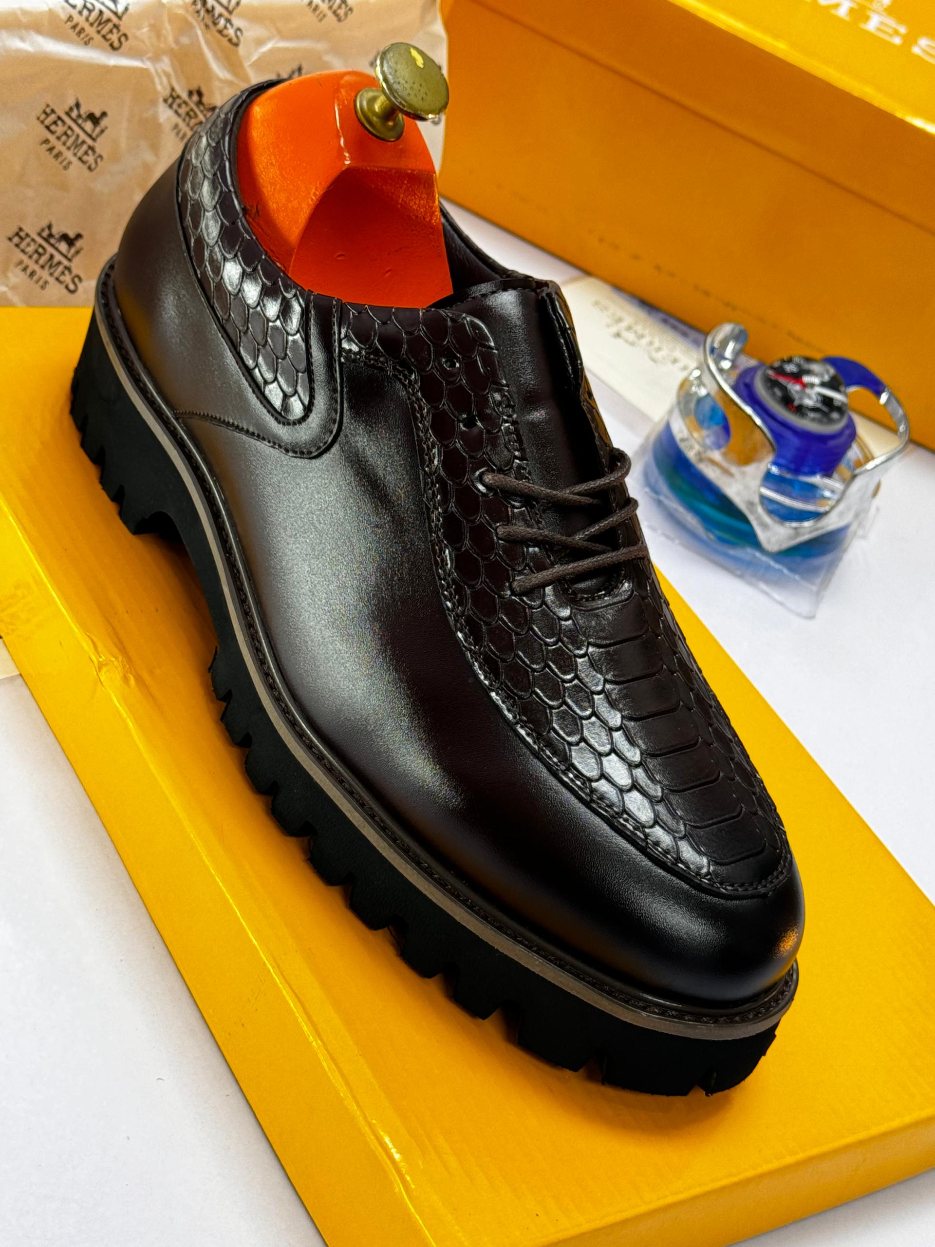 Premium Hermès leather shoes Premium Hermès leather shoes - Image 2